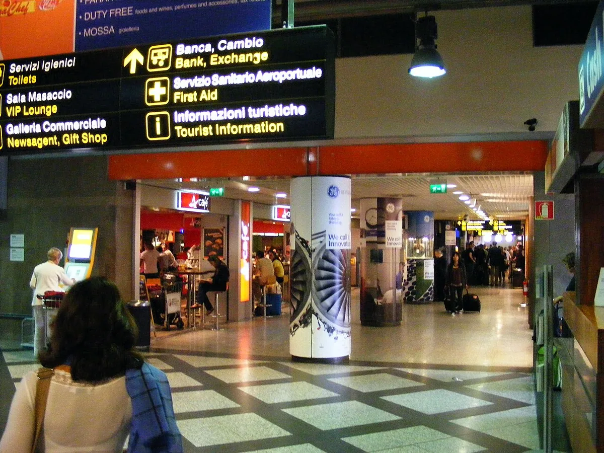 Florence - Peretola Airport, ground floor