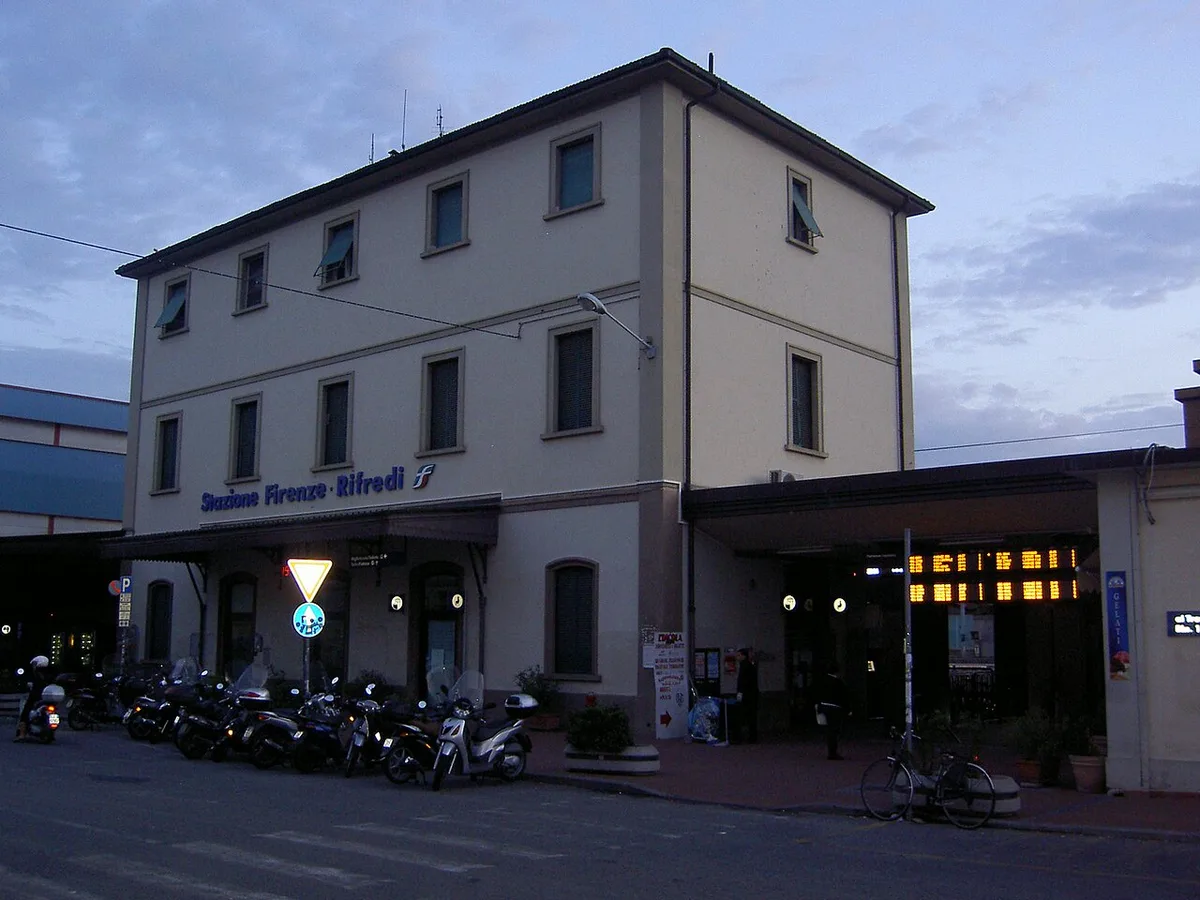 Rifredi Train Station in Florence